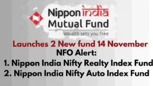 nippon india mutual fund launches nifty realty and auto